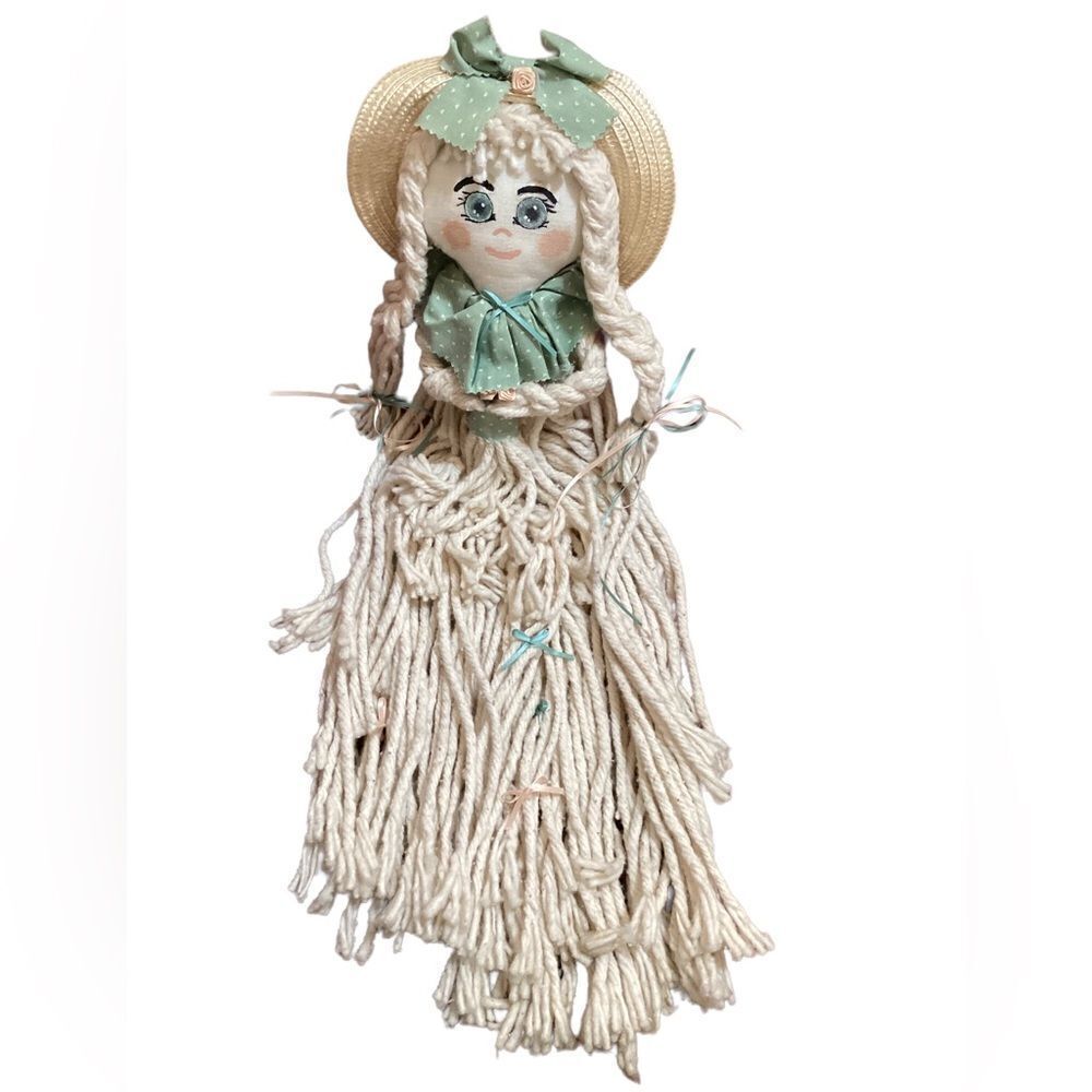 Vtg 1980’s Mop Head Doll